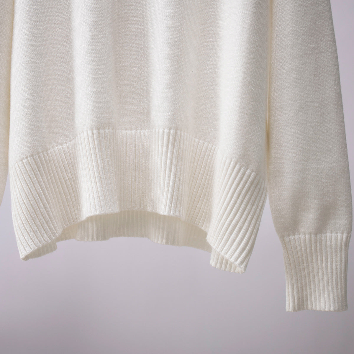 Fashion High Neck Knitted Pullover Sweaters for Women