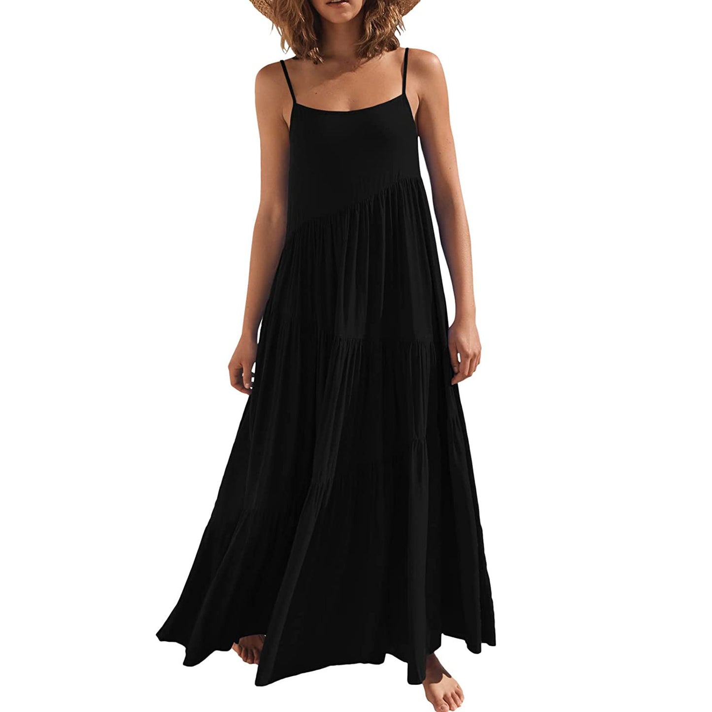 Casual Summer Beach Women Tank Top Dresses