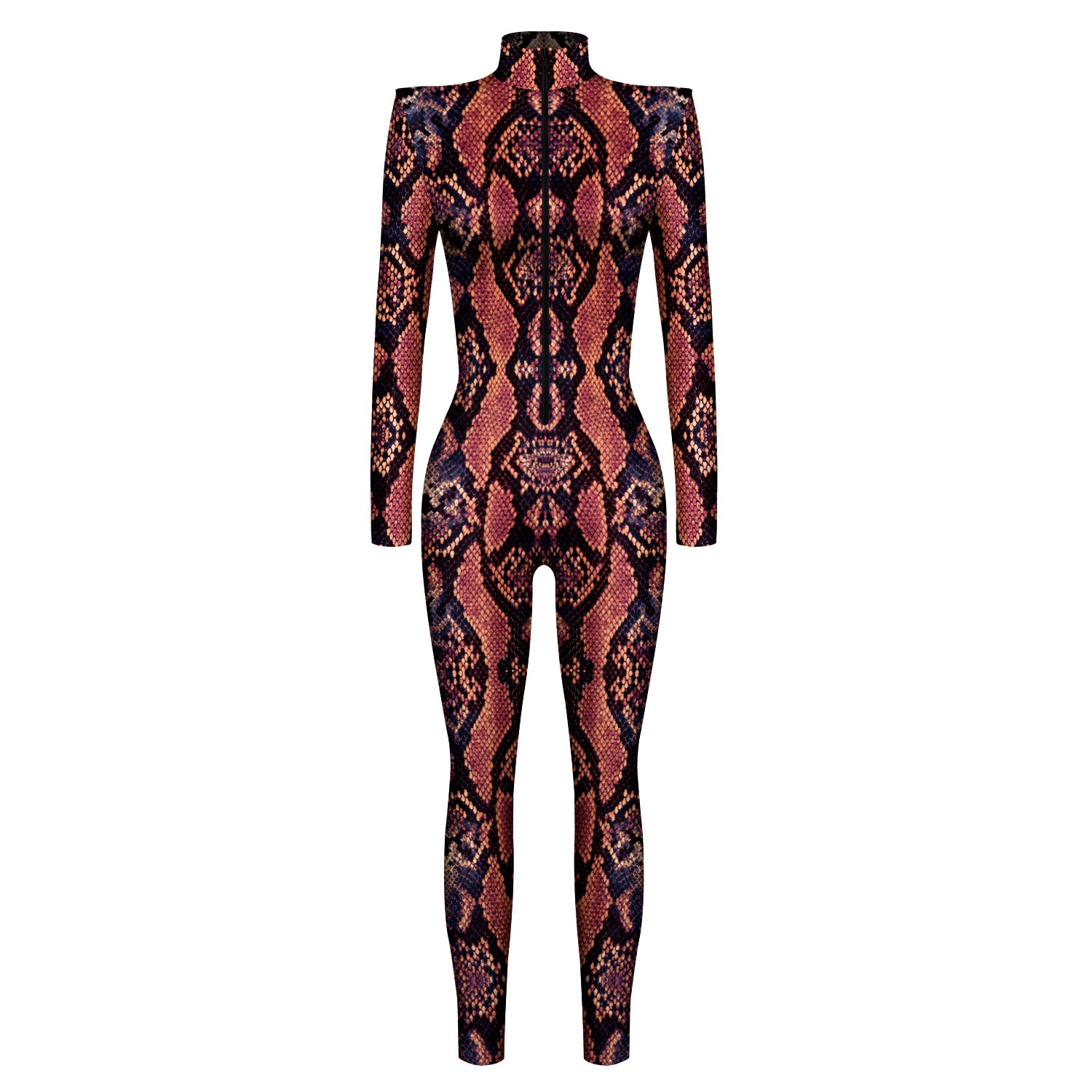 Halloween Skeleton Long Sleeves Jumpsuits Cosplay Costumes