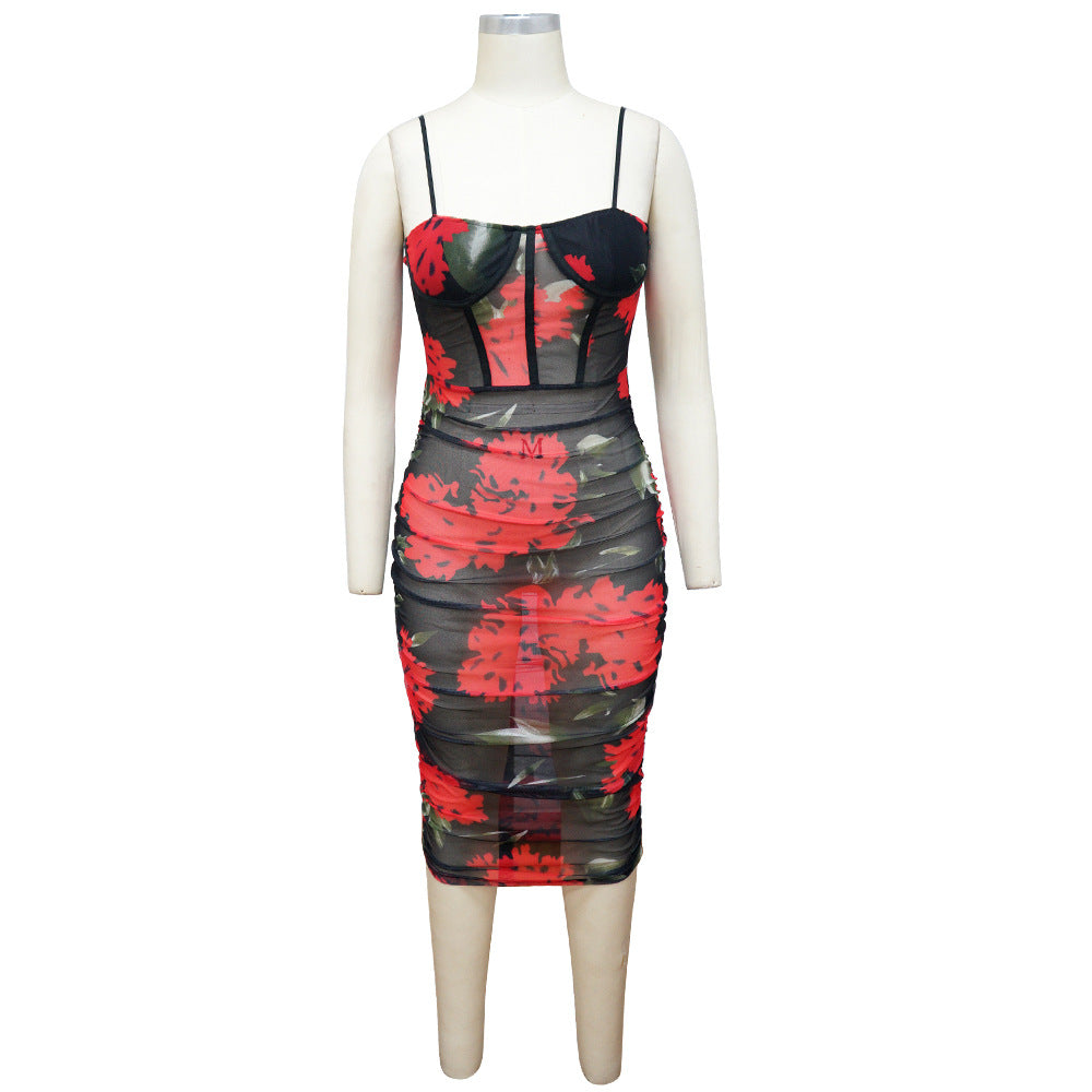 Sexy Fashion Spaghetti Straps Night Party Dresses