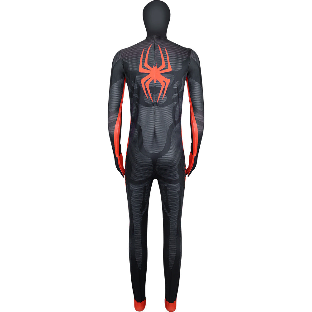 Marvel Spider-Man: Across The Spider-Verse Miles Morales Jumpsuit Cosplay Costume