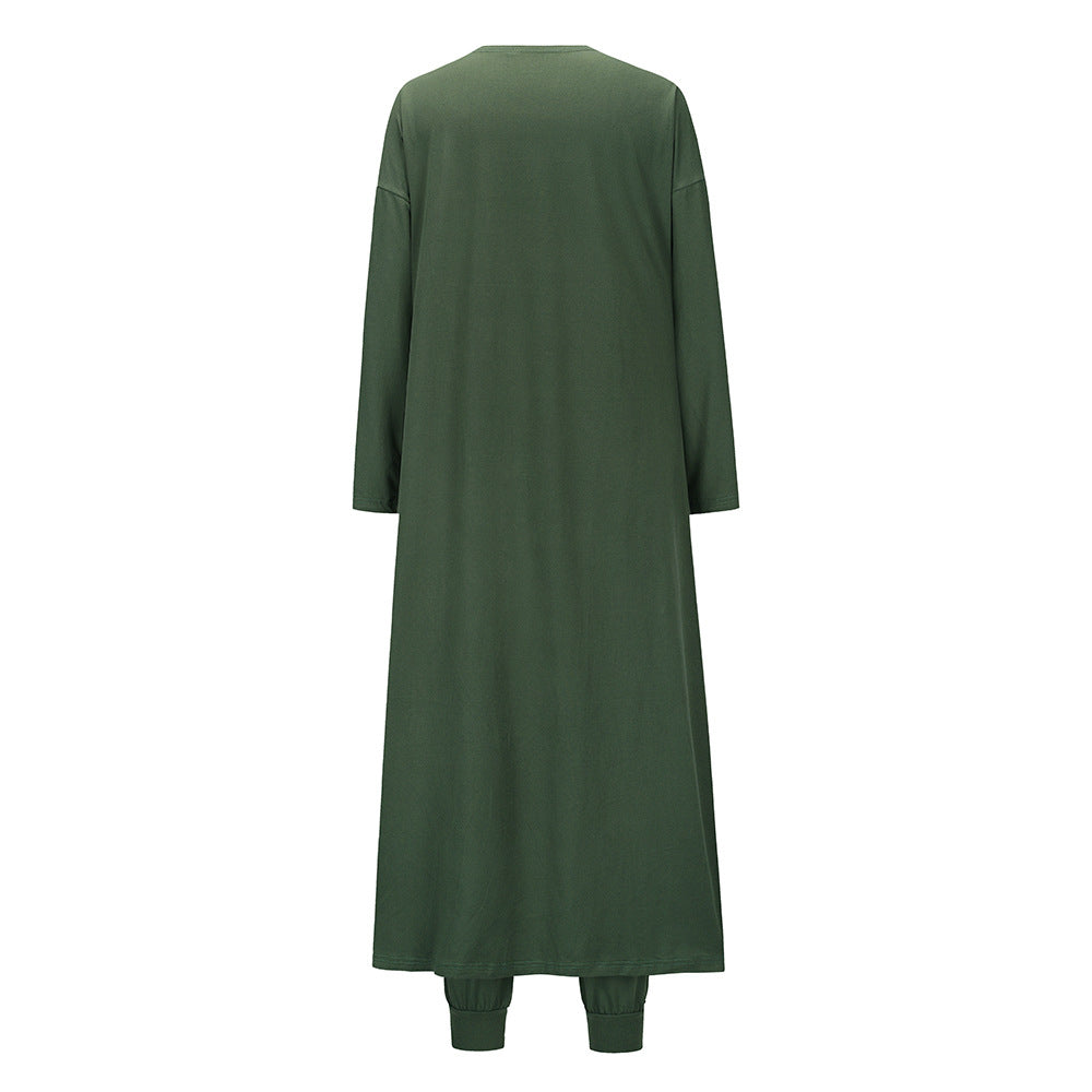 Casual Knitted Three Pieces Outfit Sets for Women