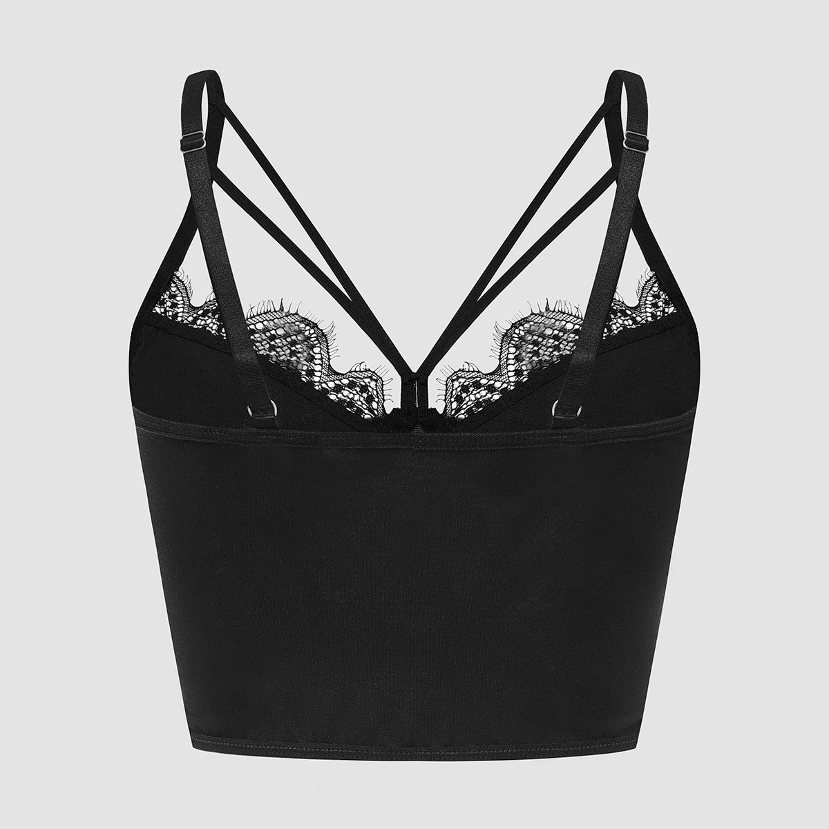 Sexy Lace Fishbone Short Tank Tops