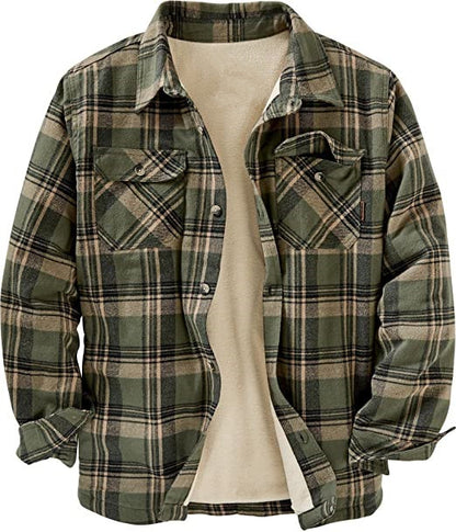 Casual Long Sleeves Velvet Men's Jacket
