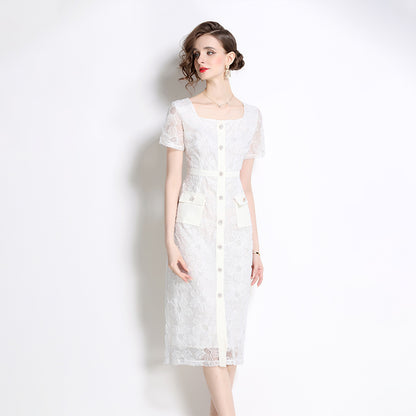 Designed Luxury Elegant Summer Lace Dresses