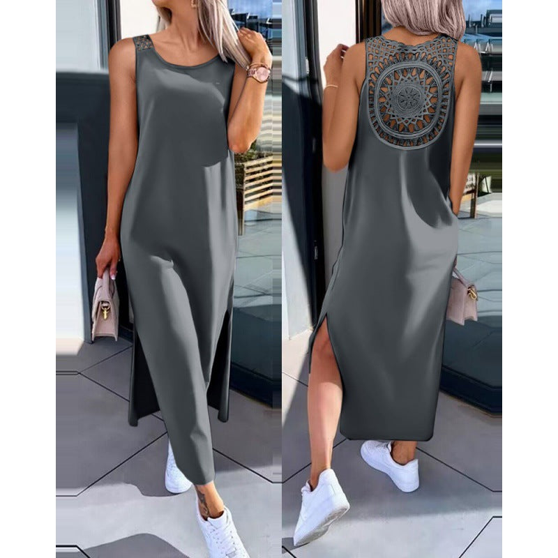 Fashion Sleeveless Long Dresses