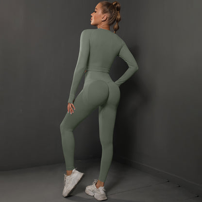 Fashion Simple Style Sports Yoga Suits for Women