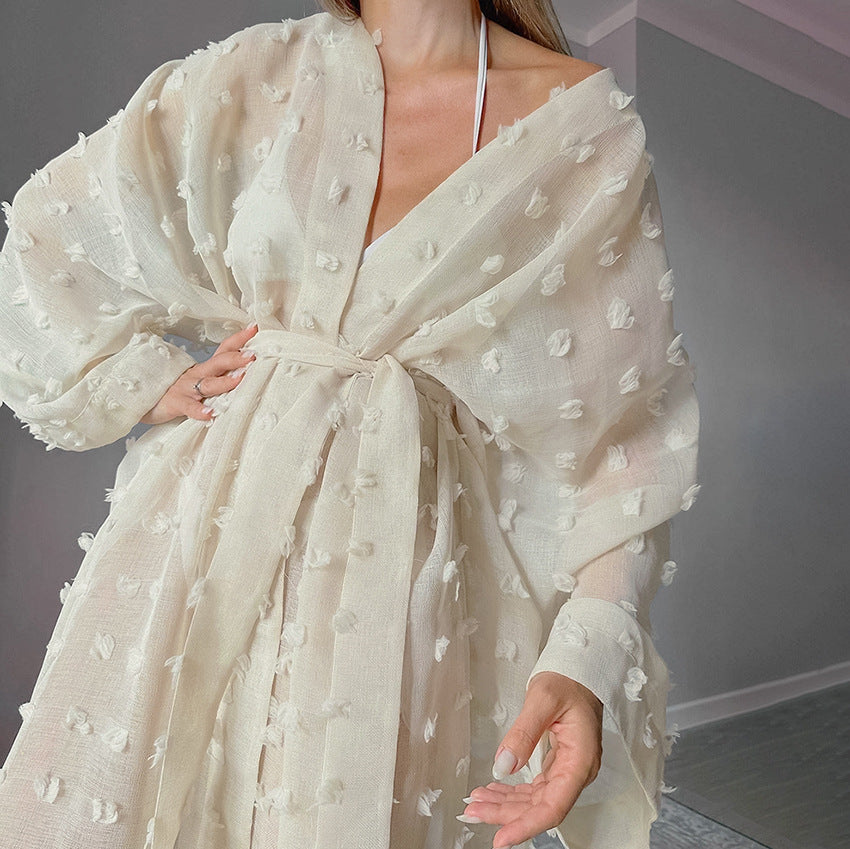 Elegant Fairy See Through Summer Long Dresses