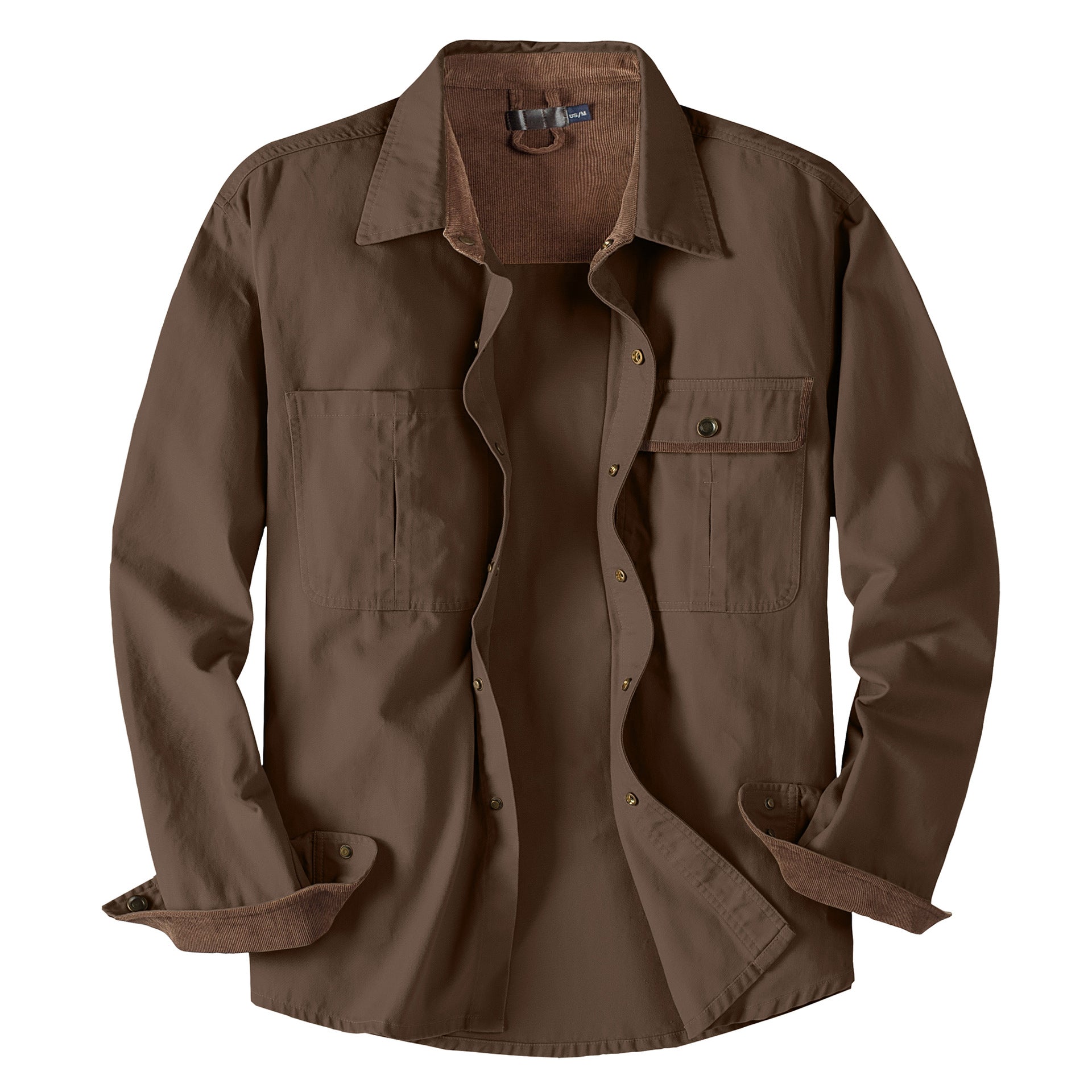 Casual Cotton Plus Sizes Long Sleeves Shirts for Men
