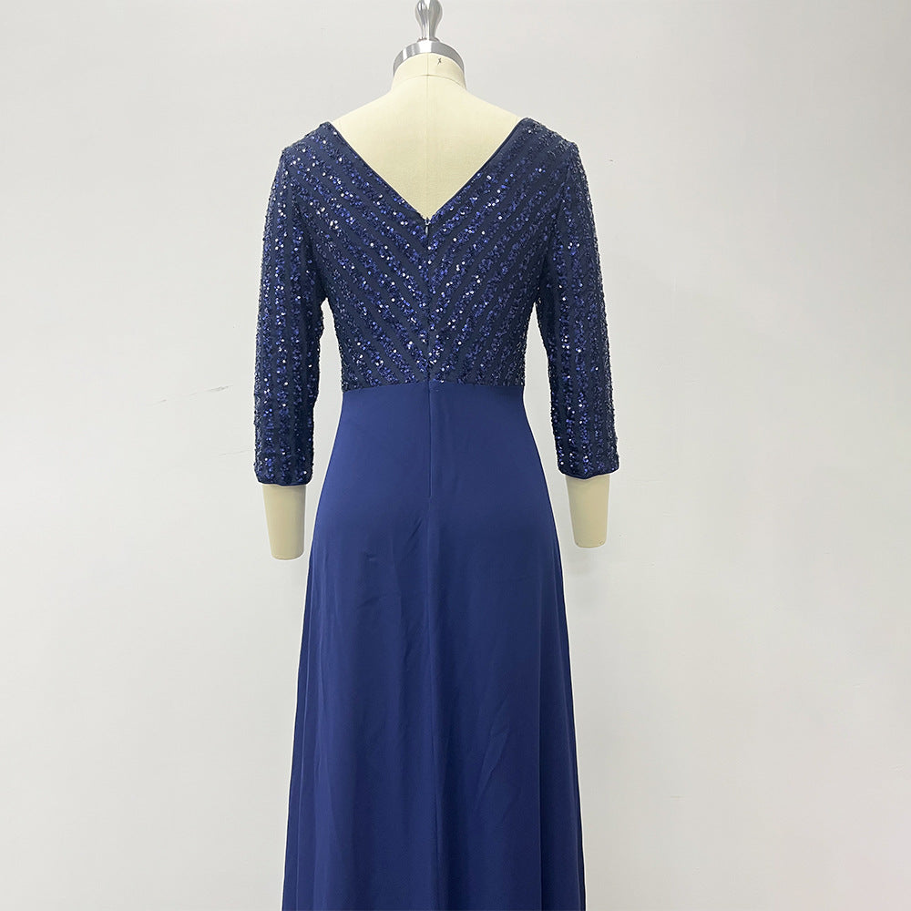 Elegant Chiffon A Line Evening Dresses/bridesmaid Dresses
