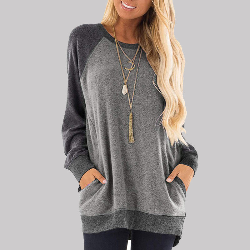 Casual Long Sleeves Pullover Shirts for Women