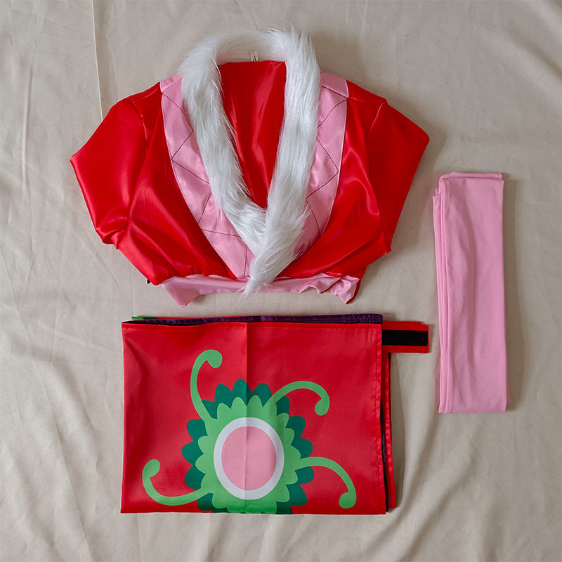 One Piece Boa·Hancock Cheongsam Cosplay Costume 1403