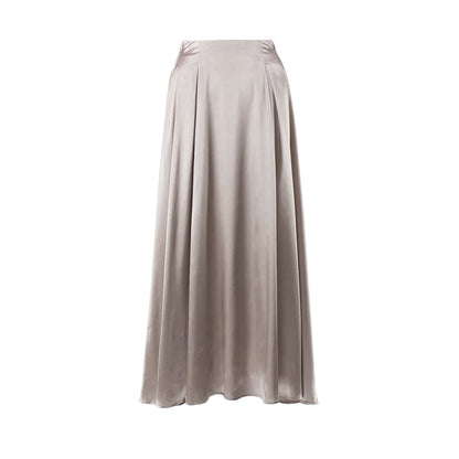 Fashion Satin High Waist Summer Skirts