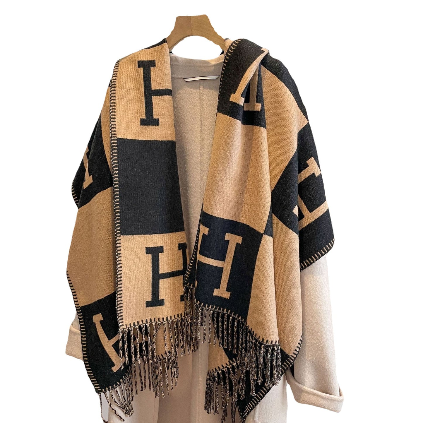 H Design Winter Warm Scarves Shawl