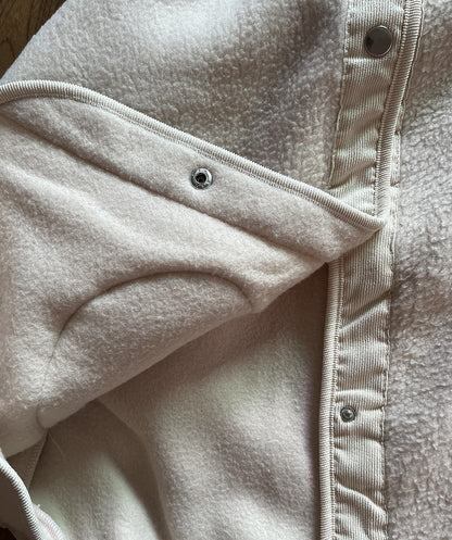 Fashion Women Lamb Wool Thickened Hooded Coats