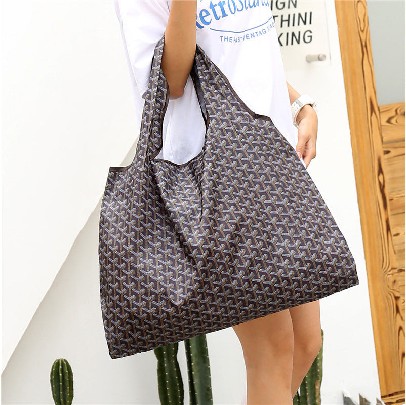 Large Capacity Foldable Reusable Waterproof Shopping Bag