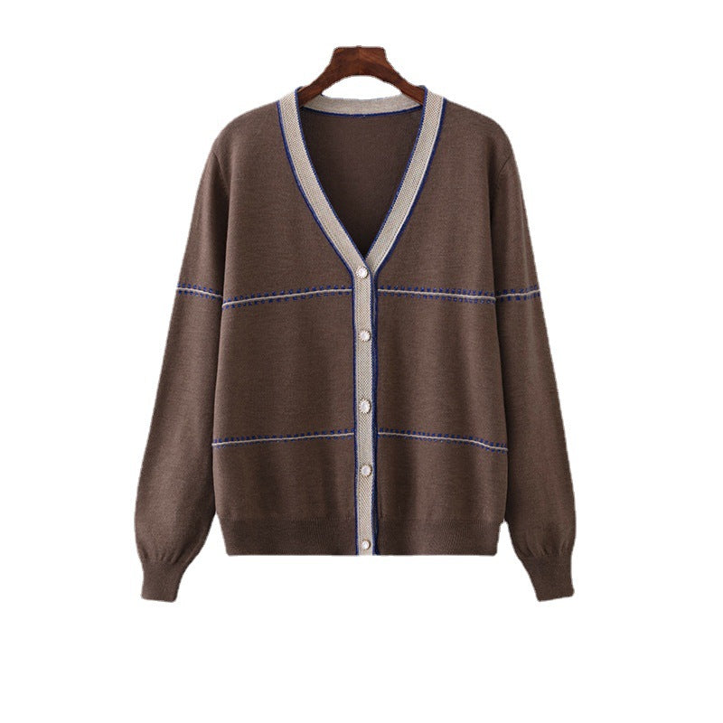 Vintage Loose Knitted Cardigan Sweaters