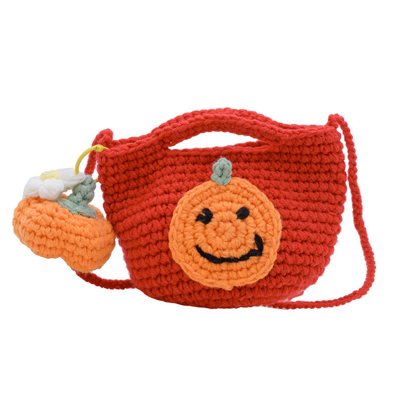 Merry Christmas Santa Claus Handmade Crochet Bags