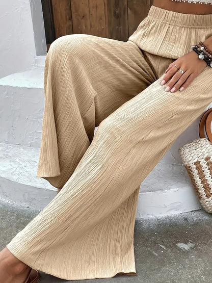 Casual Wide Legs Long Pants for Women