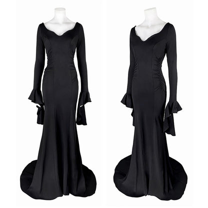 The Addams Family(2022 TV Series) Morticia Addams Cosplay Costume