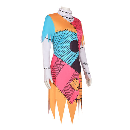The Nightmare Before Christmas Sally Sky Cosplay Costume