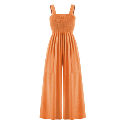 Casual Summer Wide Legs Jumpsuits for Women