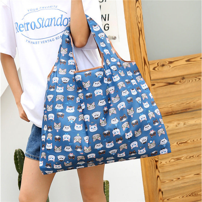 Ultra Strong Foldable Shopping Bag – 33lbs Capacity, Waterproof & Reusable