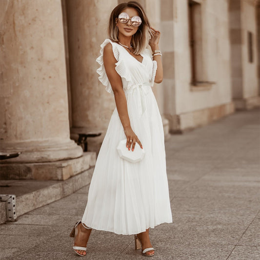 Fashion Chiffon Summer Long  Beach Dresses
