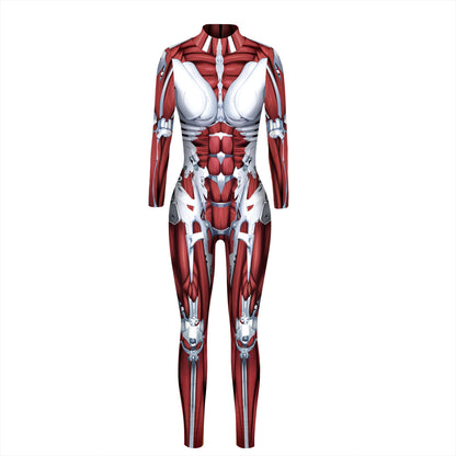 Halloween Armor Jumpsuits Cosplay Costumes