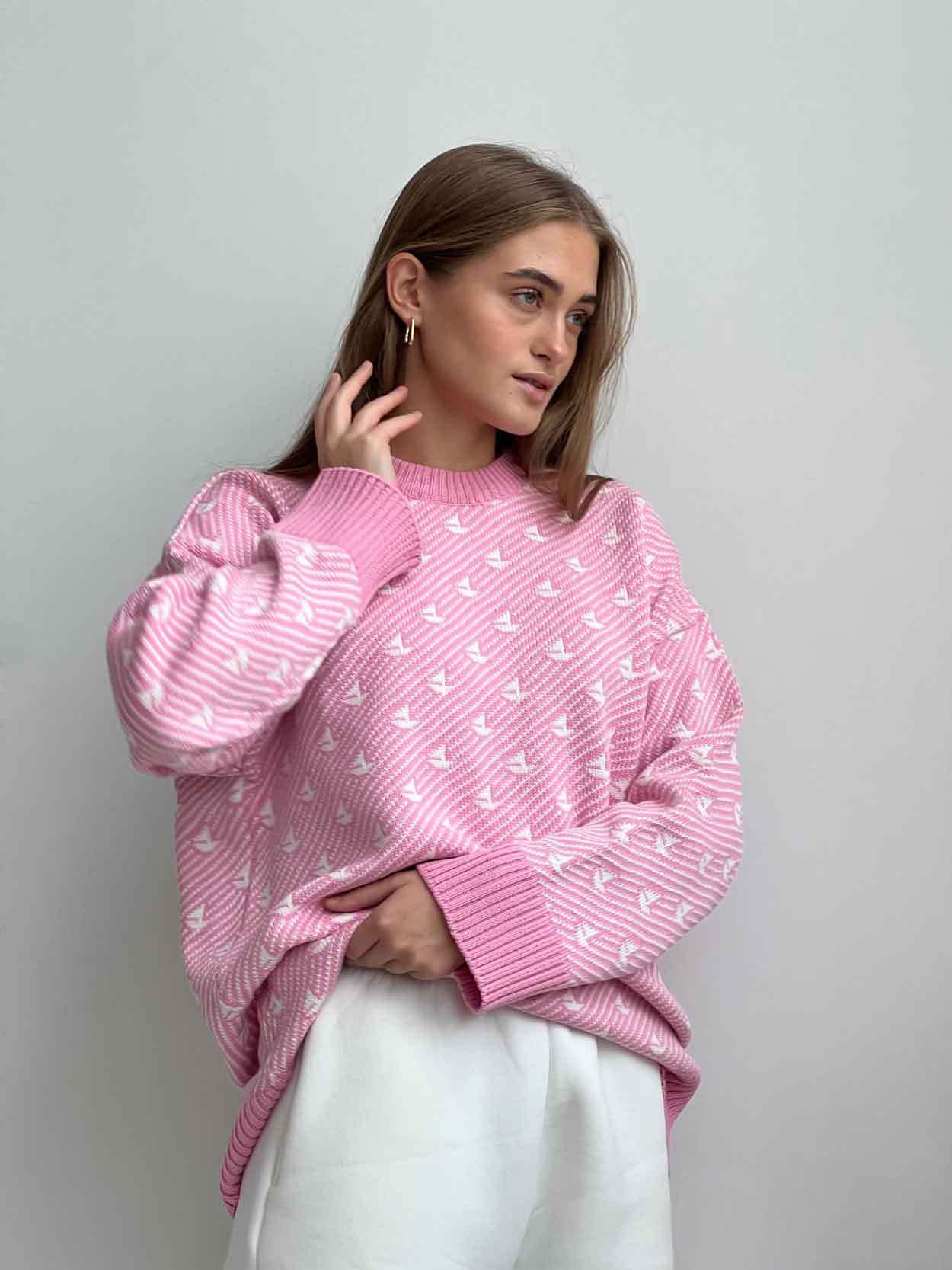 Casual Loose Knitted Pullover Sweaters for Women