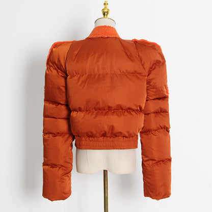 Fashion Designed Velvet Shorts Jackets Coats for Women