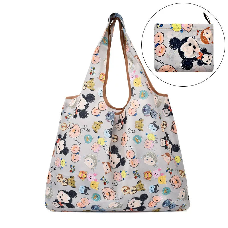 Cartoon Animal Foldable Eco Shopping Bag