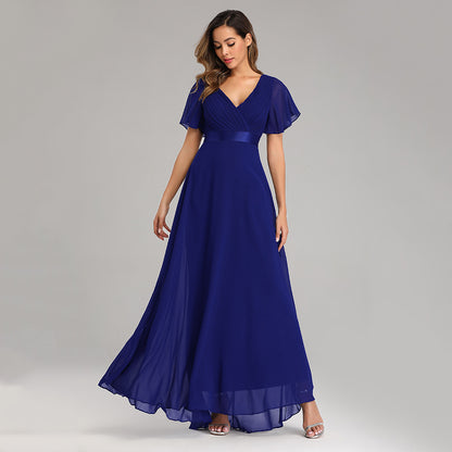 Elegant Chiffon Plus Sizes Bridesmaid Dresses