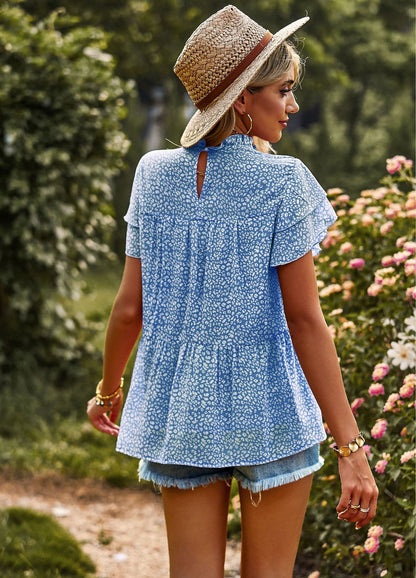 Casual Designed Round Neck Short Sleeves T Shirts
