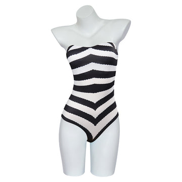 Barbie 2023 Film Barbie One Piece Swimsuit Cosplay Costume