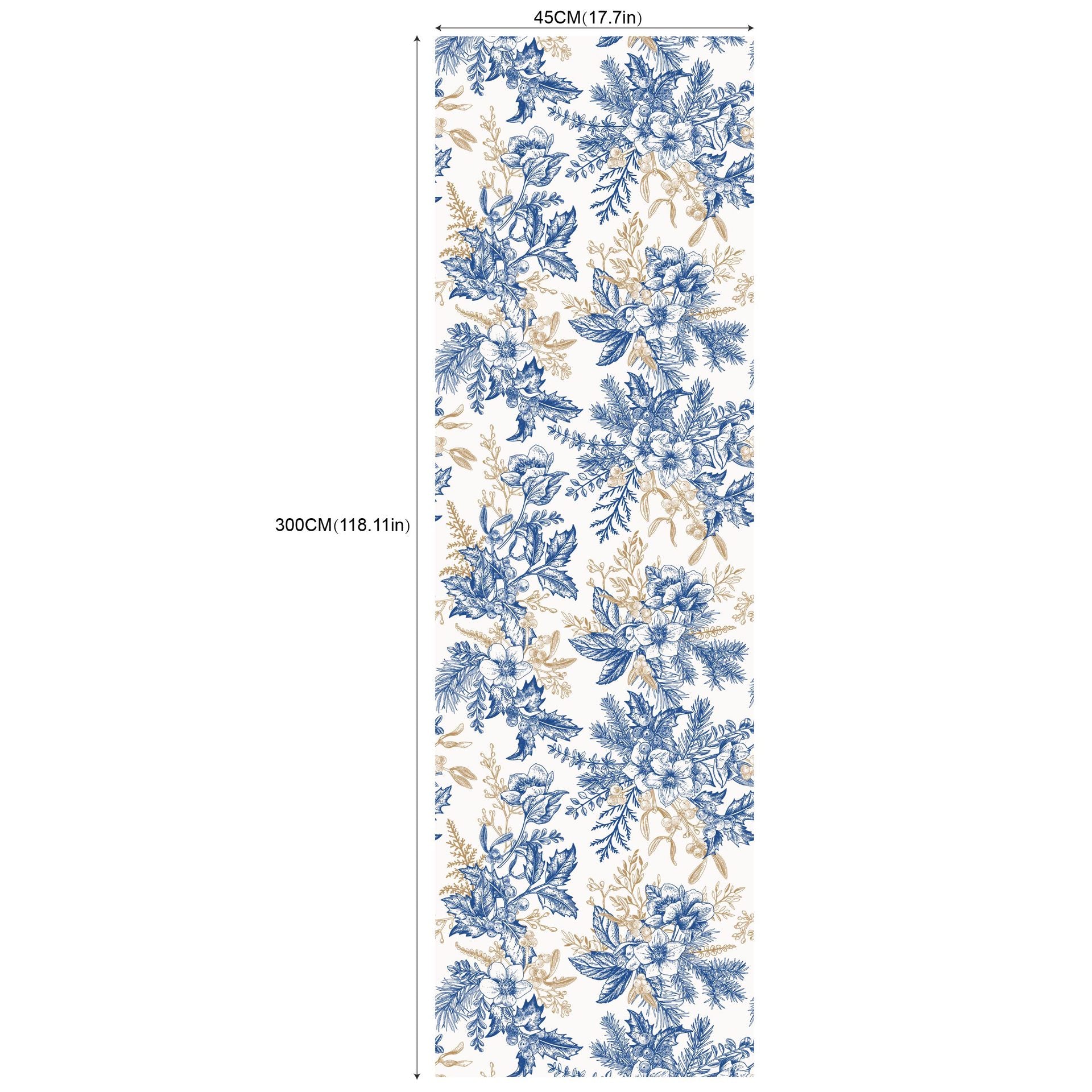 Environmental Friendly Self-adhesive Christmas Wallpaper