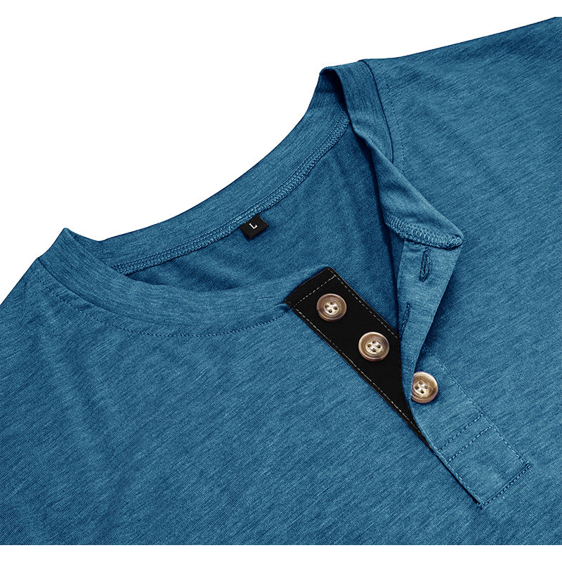 Casual Round Neck Long Sleeves T Shirts