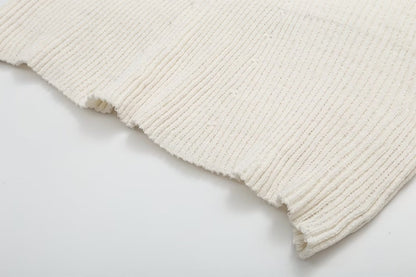 Fashion Long Sleeves Short Knitted Dresses