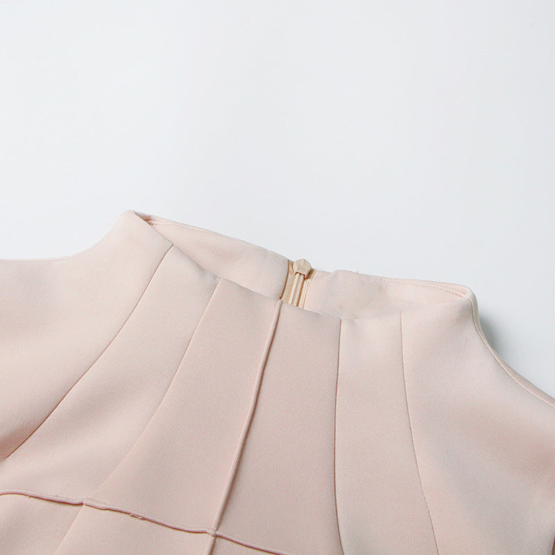 Elegant Round Neck Sleeveless A Line Dresses