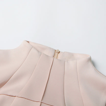 Elegant Round Neck Sleeveless A Line Dresses