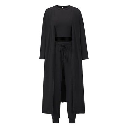 Casual Knitted Three Pieces Outfit Sets for Women
