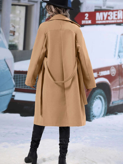 Fashion Women Midi Length Winter Coats