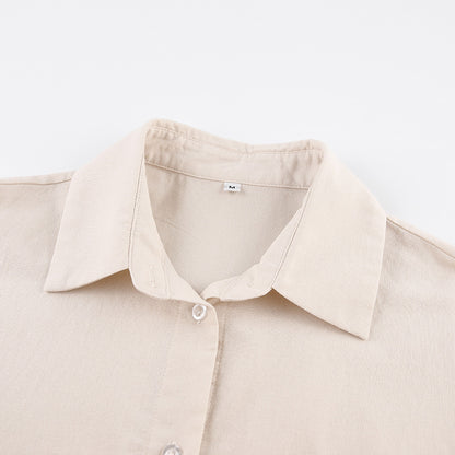 Casual 100% Cotton There Pieces Women Suits