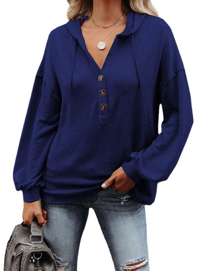 Casual Long Sleeves Hoodies Shirts for Women