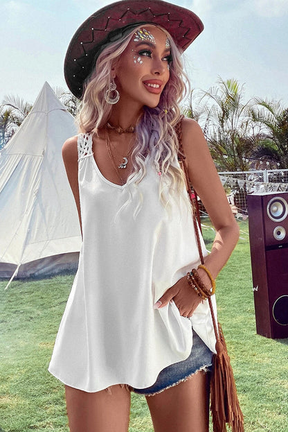 Fashion Lace Women Summer Tank Tops