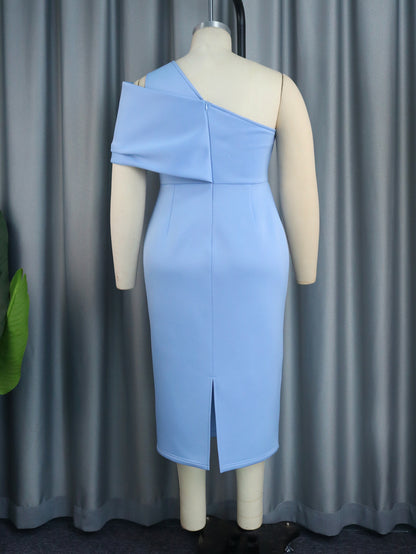 Sexy One Shoulder Designed Party Dresses