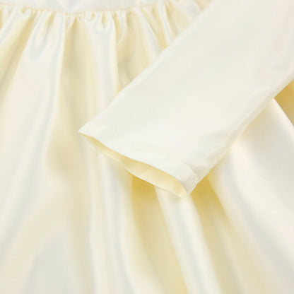 Lovely Satin Princess Mini Dresses for Women
