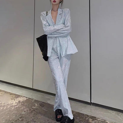 Fashion Sexy Sequined Party Suits for Women