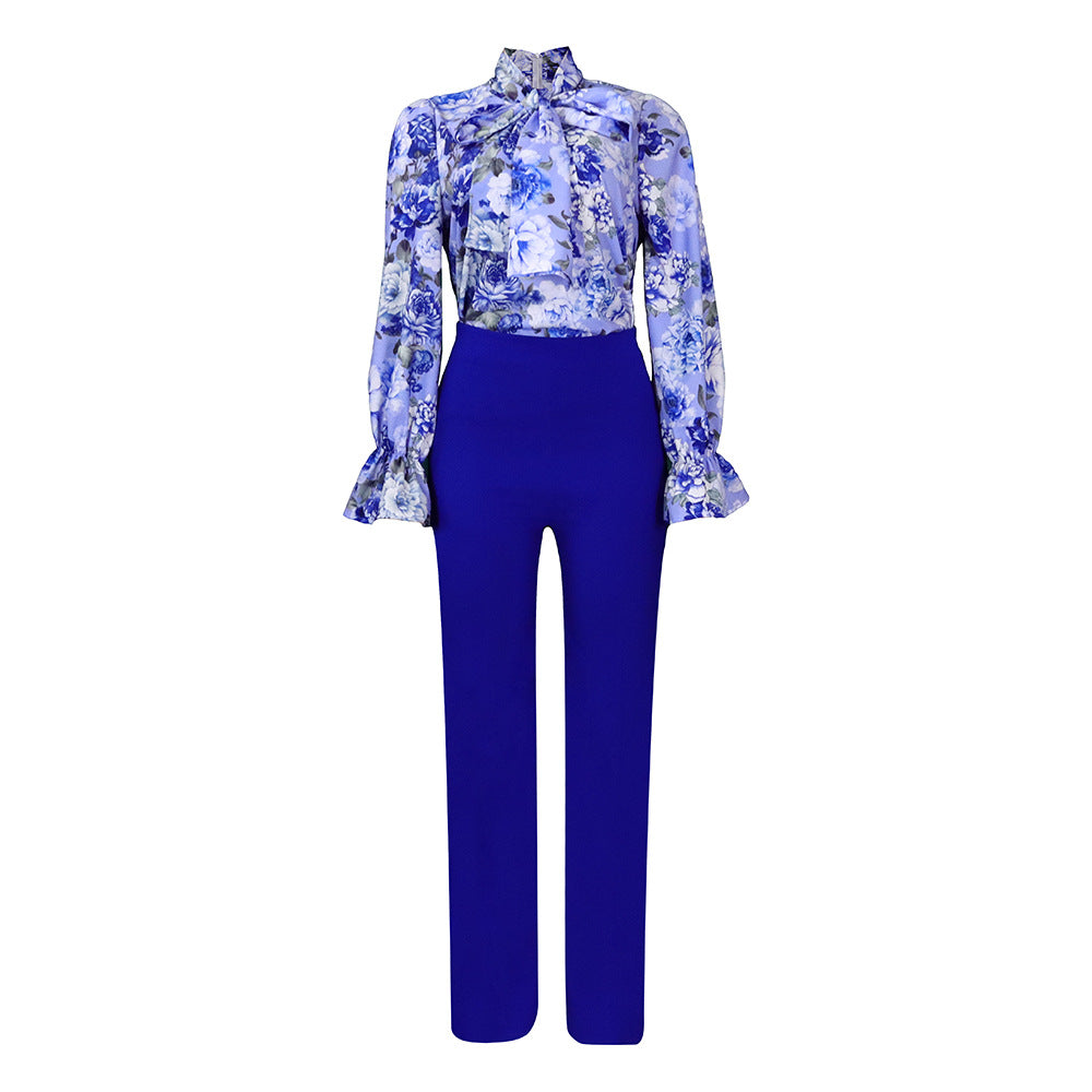 Fashion Plus Sizes Women Long Sleeves Shirts & Pants