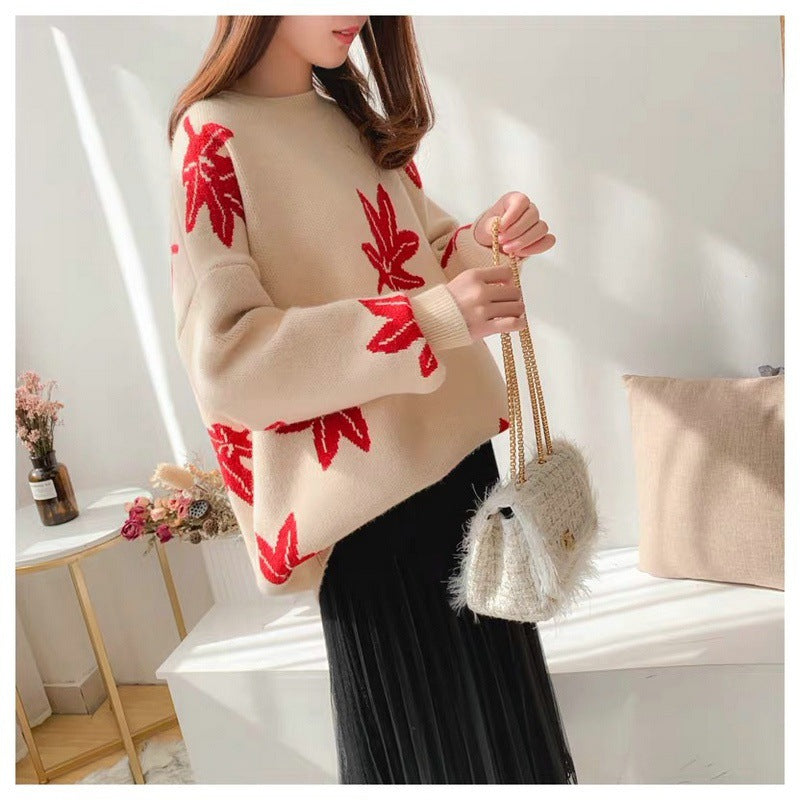 Casual Women Winter Knitted Pullover Sweaters